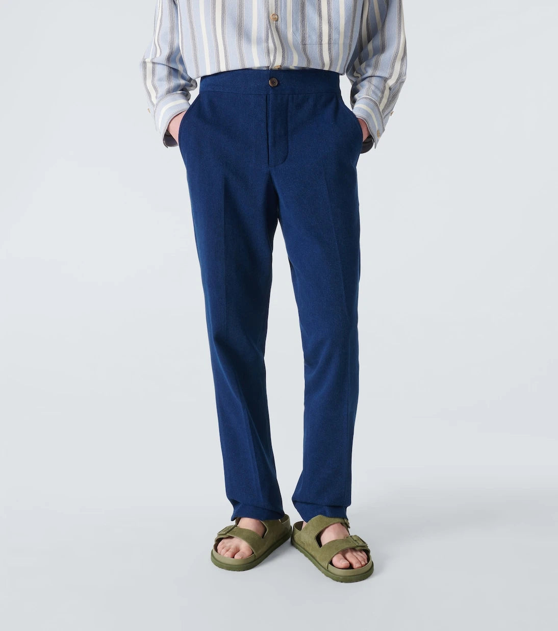 King & Tuckfield - Cotton slim pants