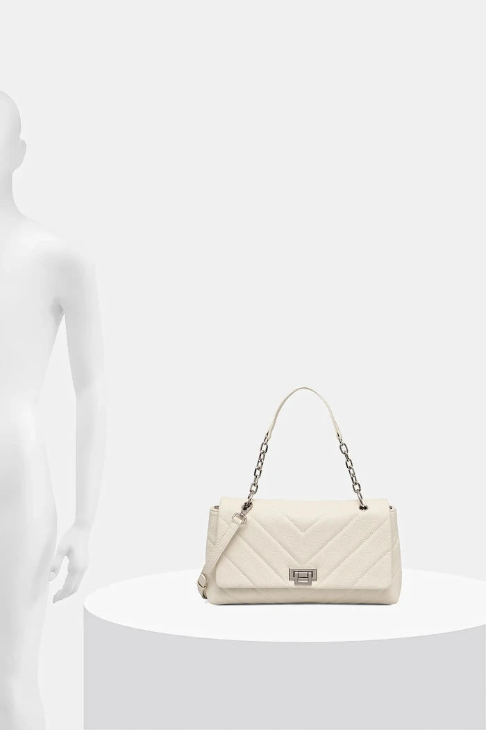 Answear.LAB чанта crossbody дамска от кожа