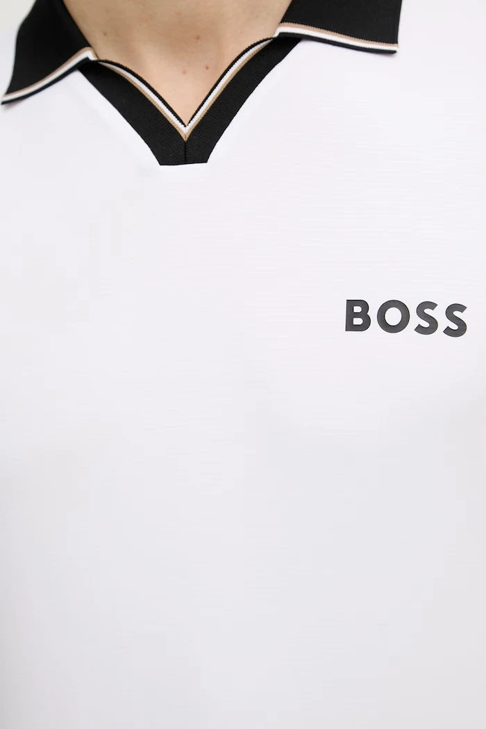 BOSS Green тениска с яка мъжка