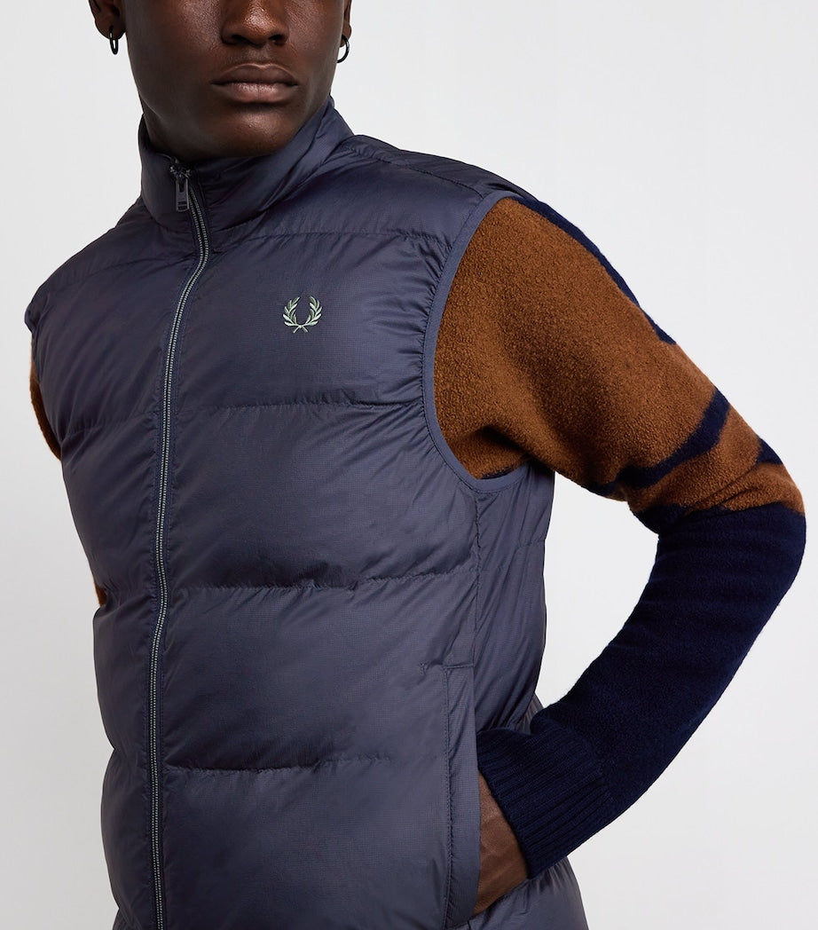 Navy Padded GIlet