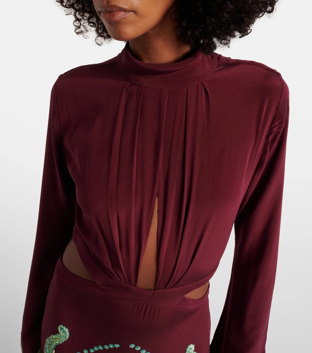 Johanna Ortiz - Aurora Magica beaded silk gown