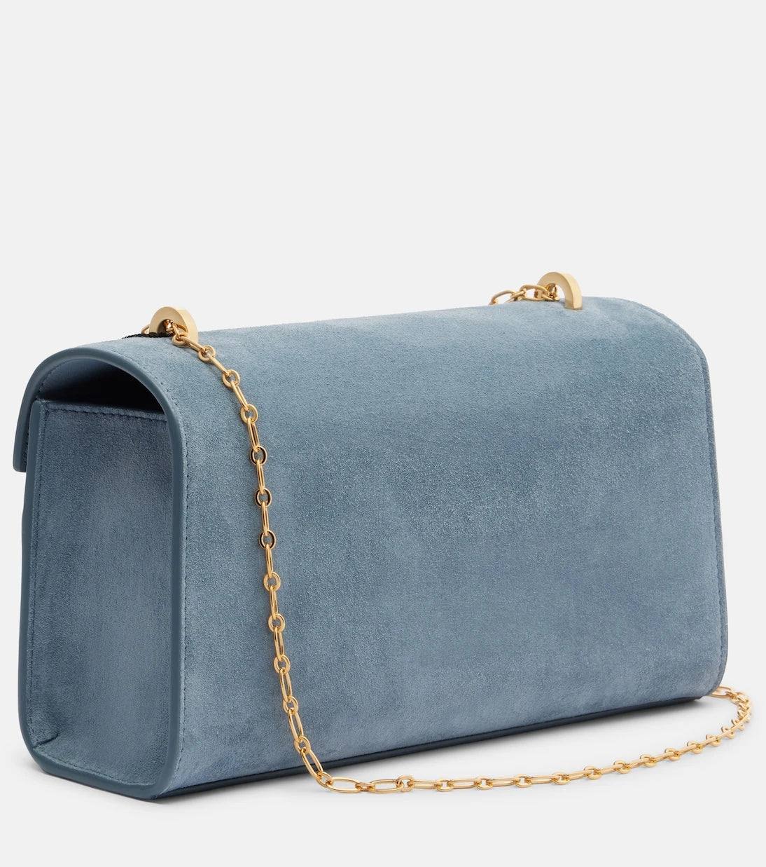 Savette - Symmetry Chain Mini suede crossbody bag