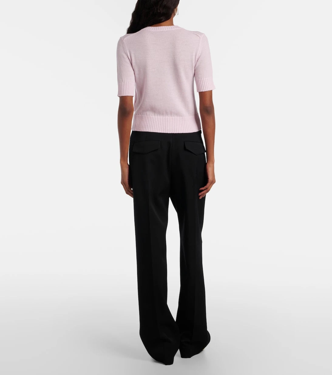 Jil Sander - Wool wide-leg pants