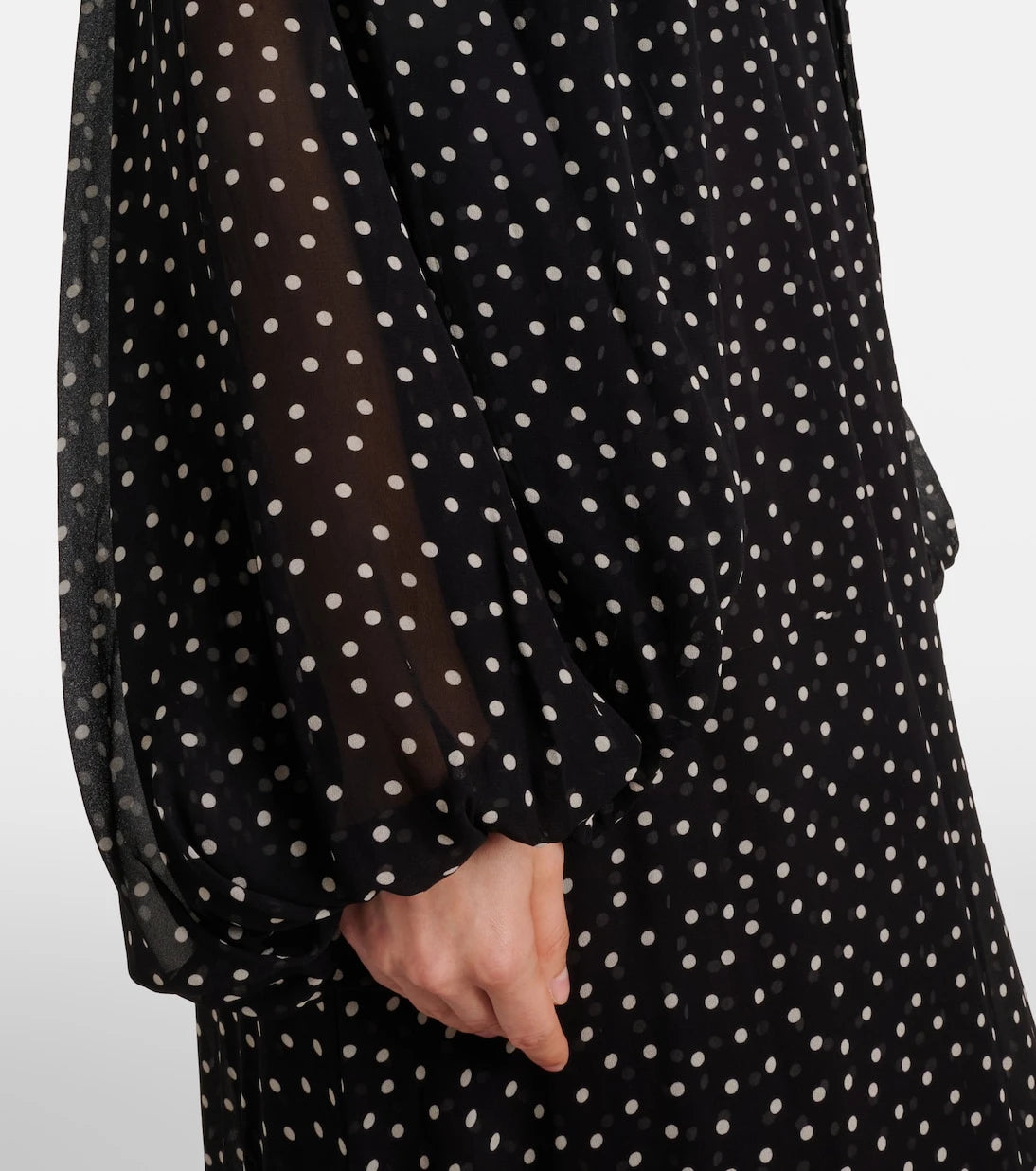 Dorothee Schumacher - Dancing Dots polka-dot maxi dress