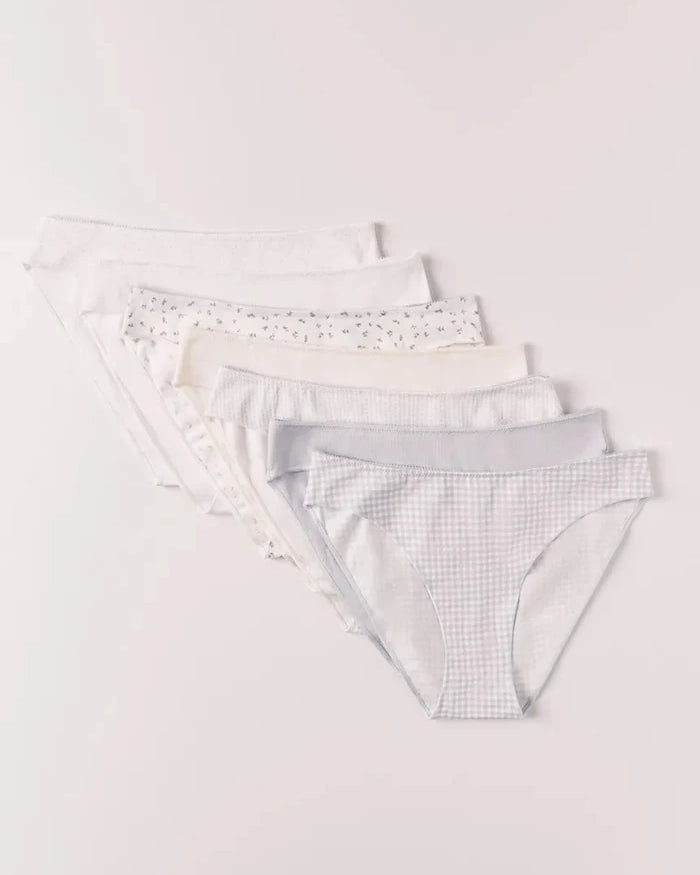 women'secret pamuklu kadın bikini 7'li