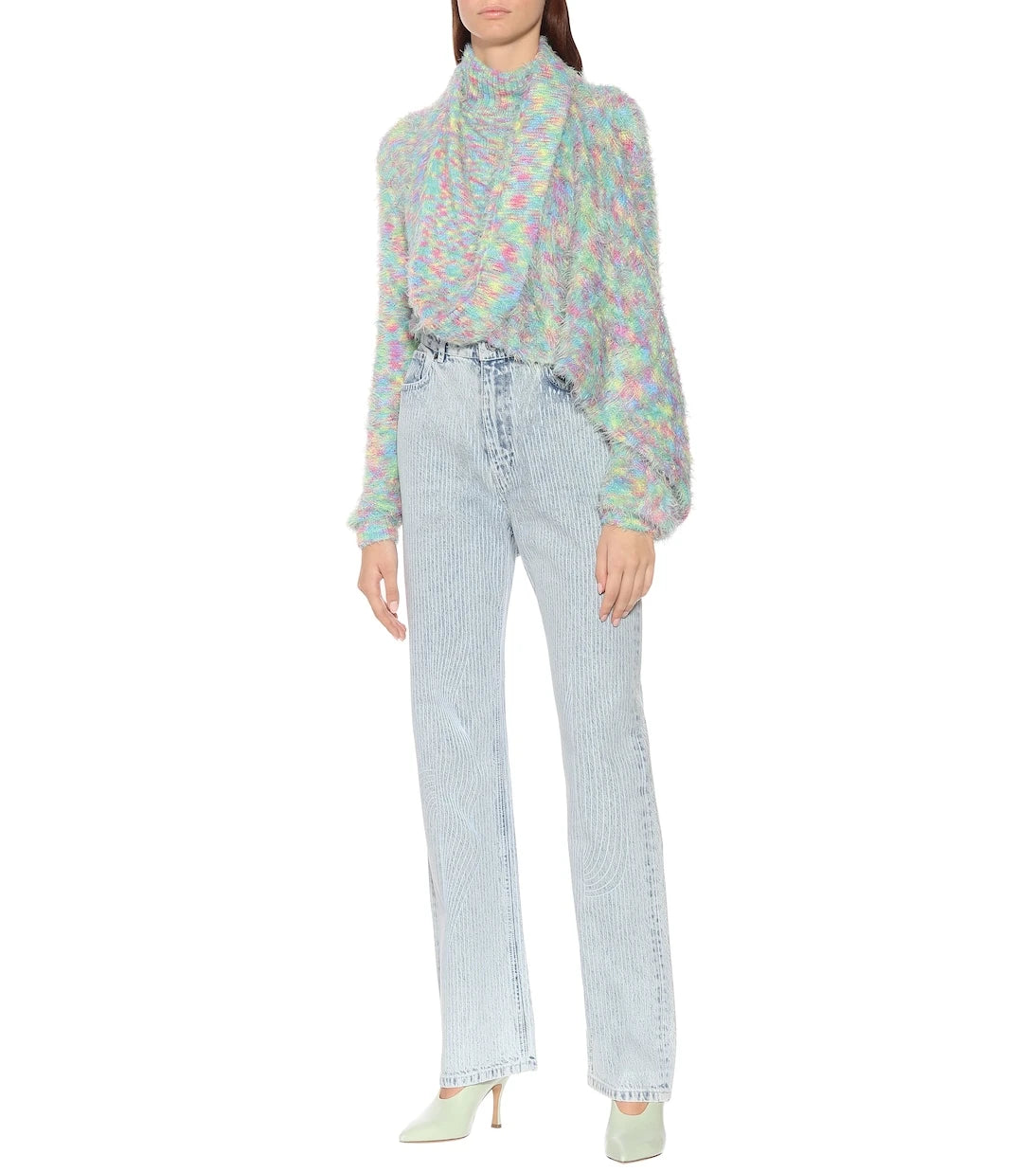 Y/Project - Asymmetric turtleneck sweater