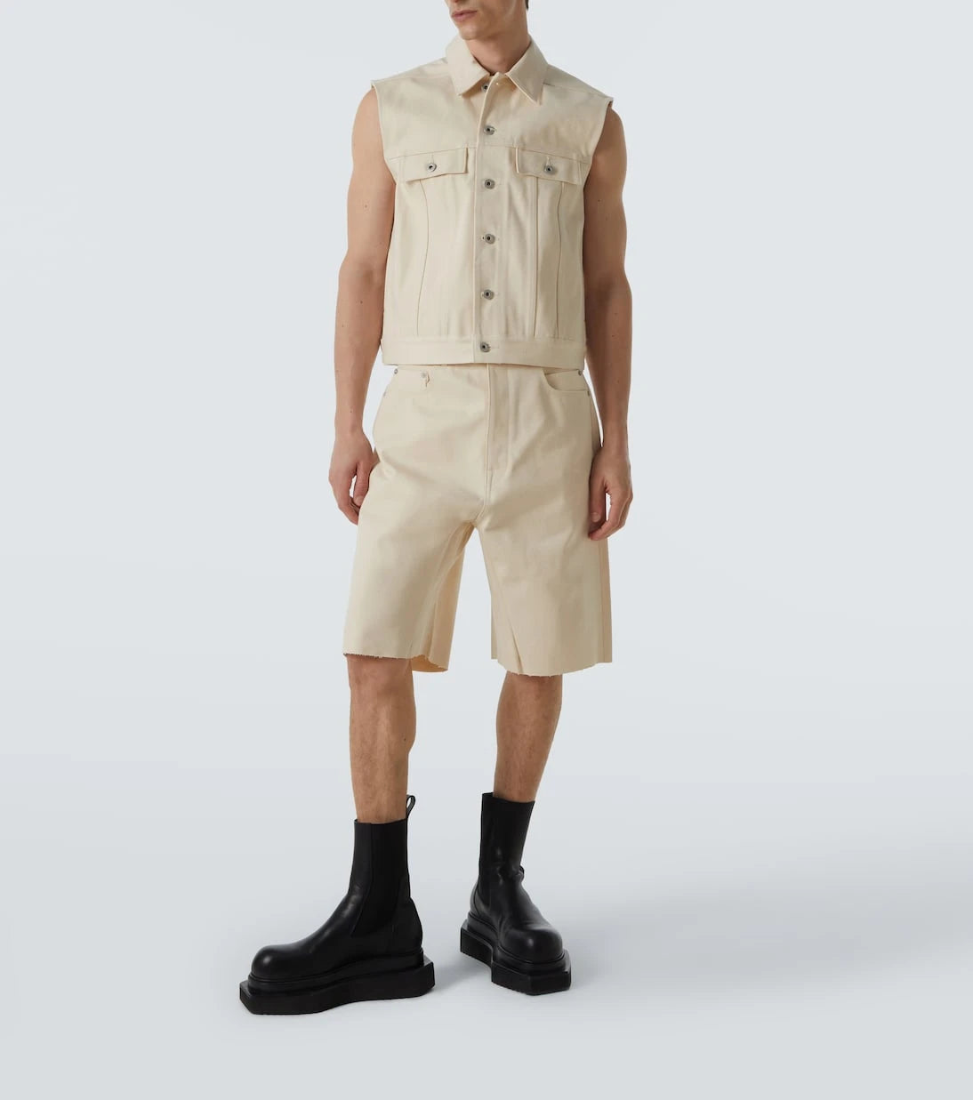 Rick Owens - DRKSHDW denim vest