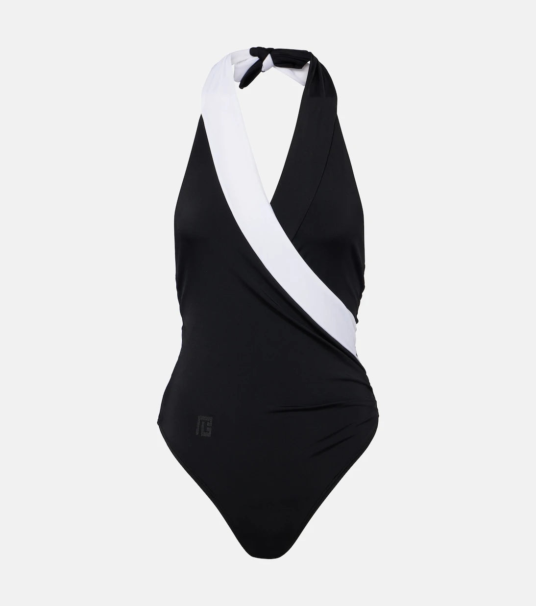 Balmain - Halterneck swimsuit