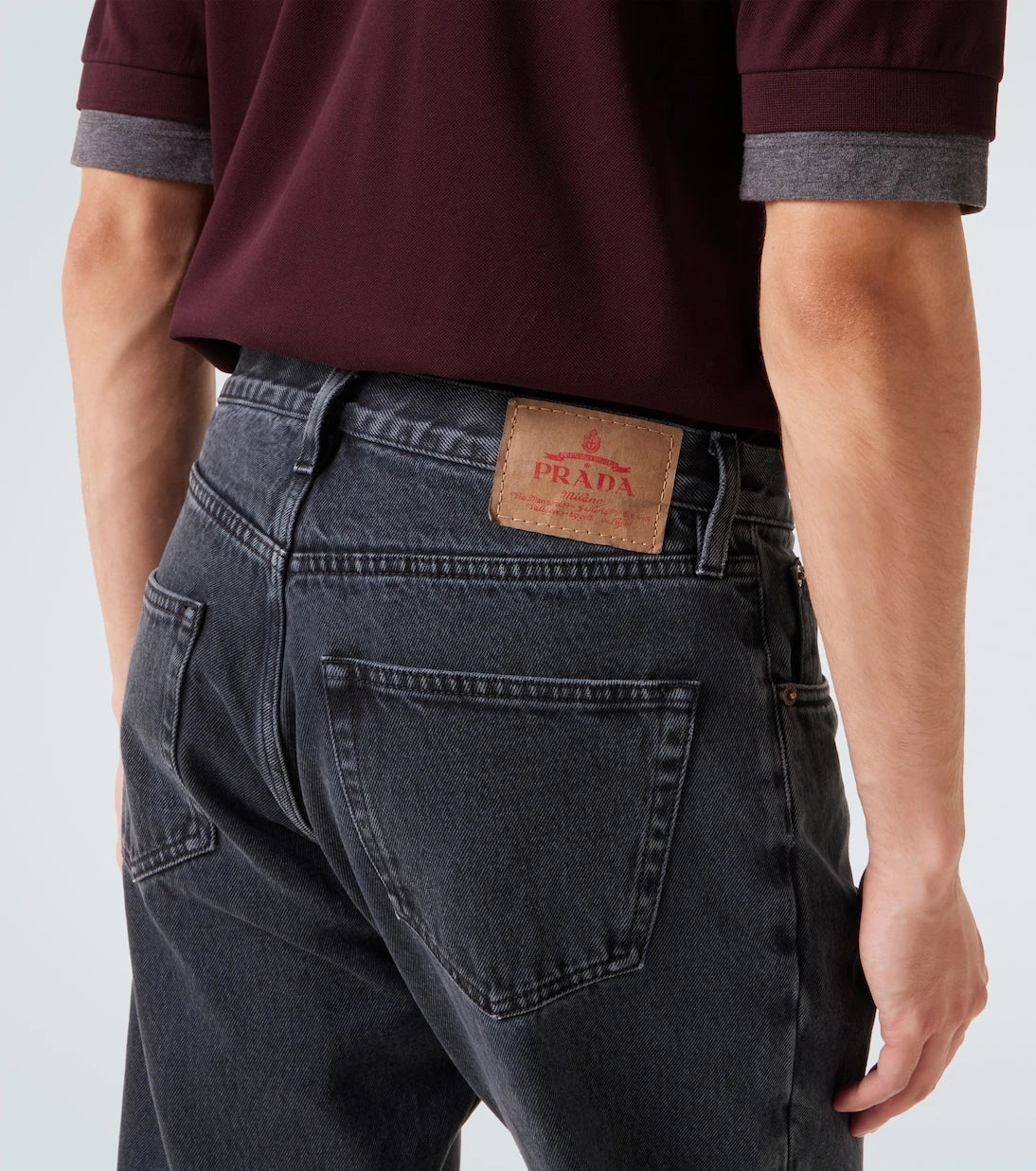 Prada - Mid-rise straight jeans