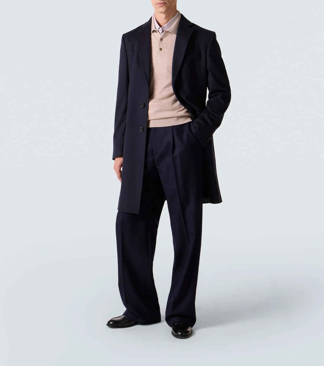 Zegna - Wool and cashmere-blend coat