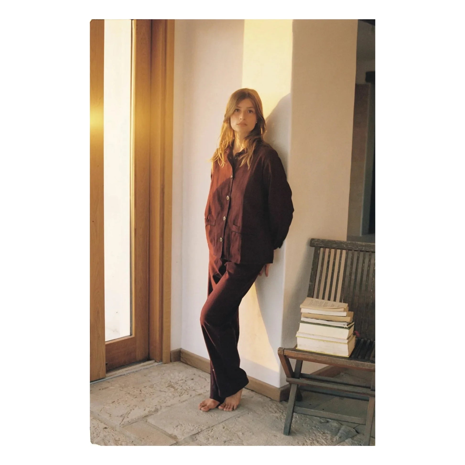 Scarlette Ateliers - Claudine Jasper pyjamas | Burgundy