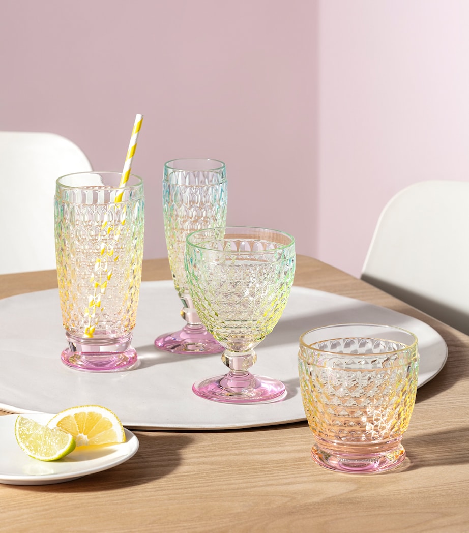 Villeroy & Boch Set of 4 Boston Pearl Red Wine Glasses (200ml)