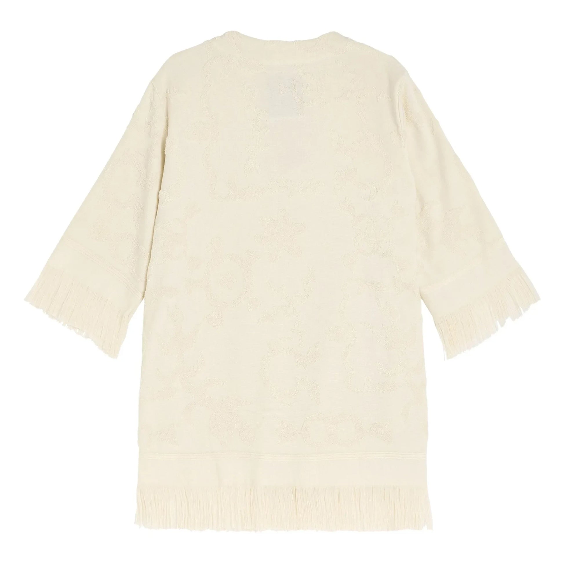 OAS - Fosca Miki Textured Dress | Ecru