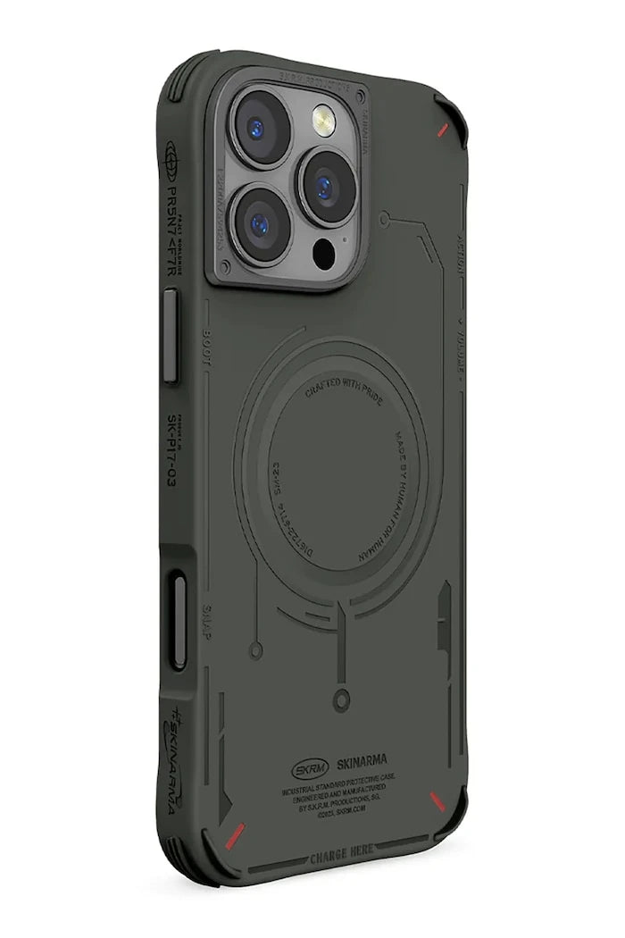 Skinarma iPhone 16 Pro Dahili Manyetik Halkalı Telefon Kılıfı