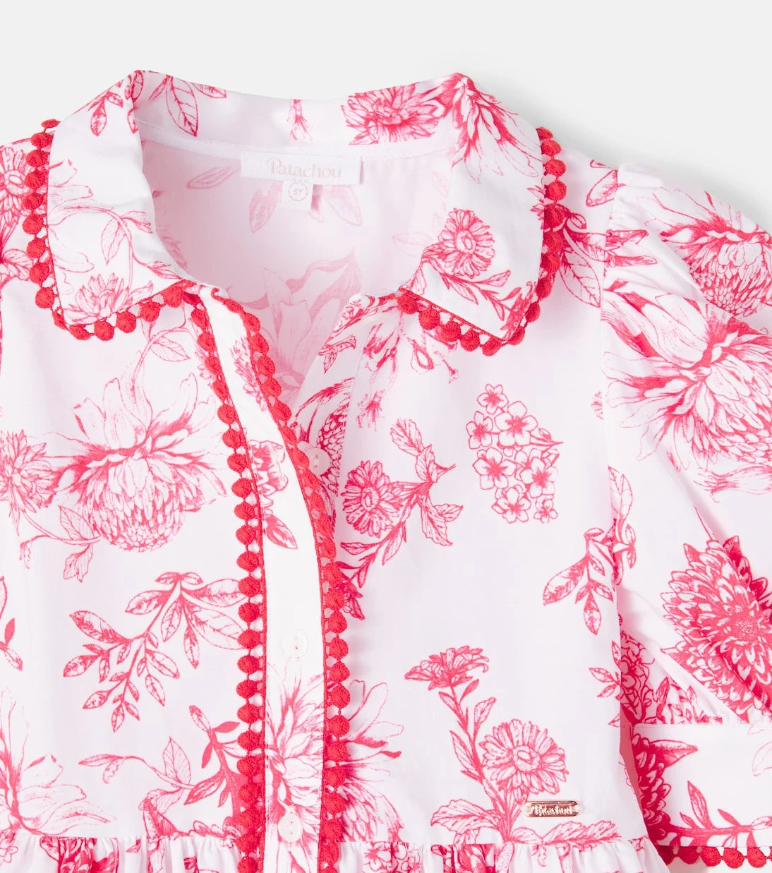 Patachou - Floral cotton dress