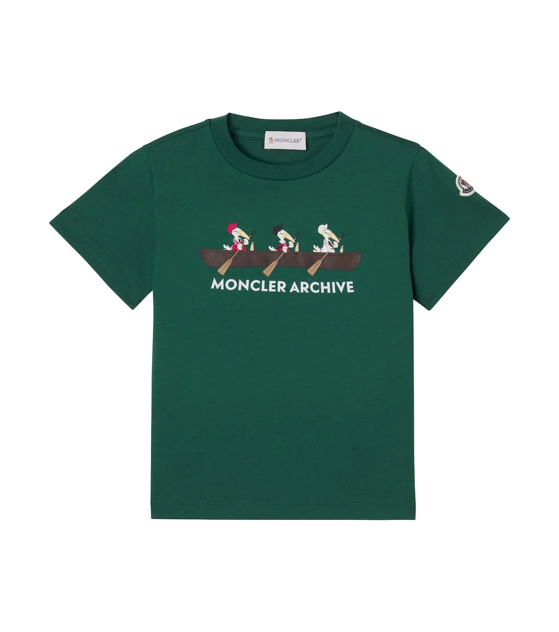 Moncler Enfant - Mon Duck cotton jersey T-shirt