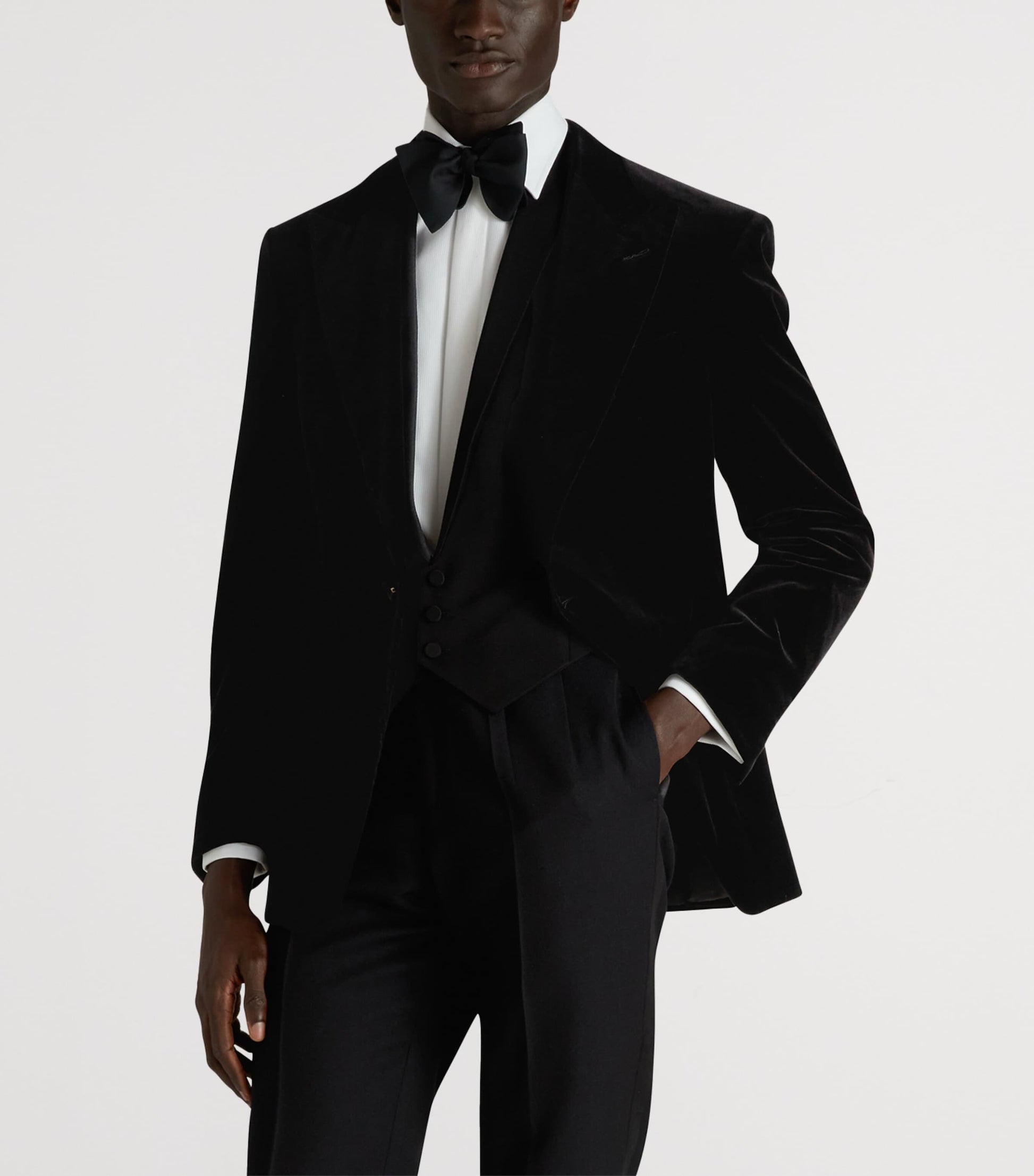 Supima Cotton Velvet Evening Suit Jacket