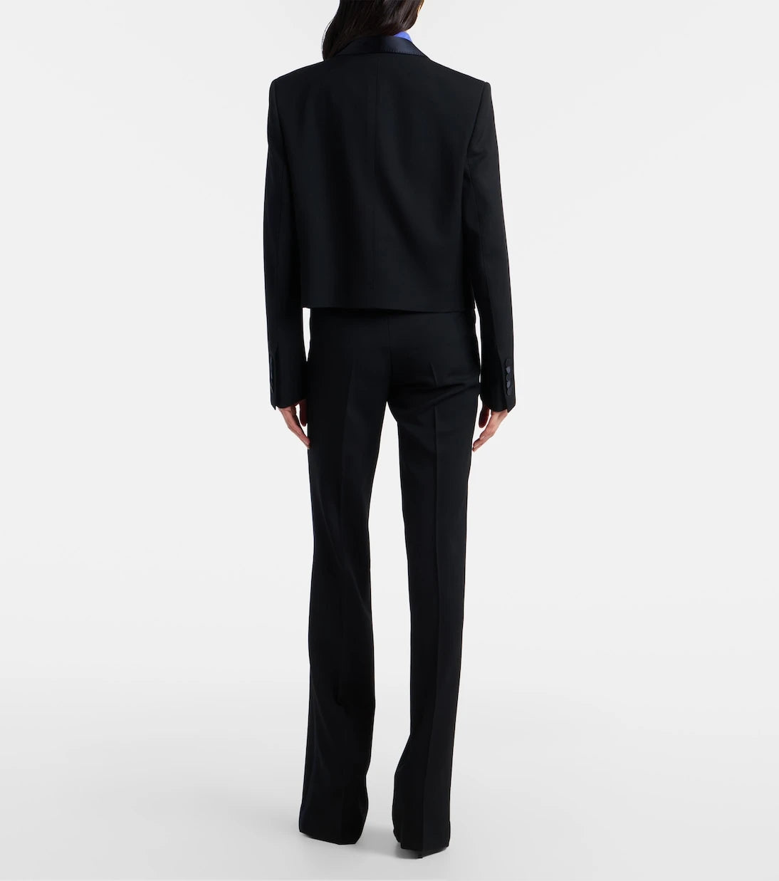 Tom Ford - Silk-trimmed wool suit pants
