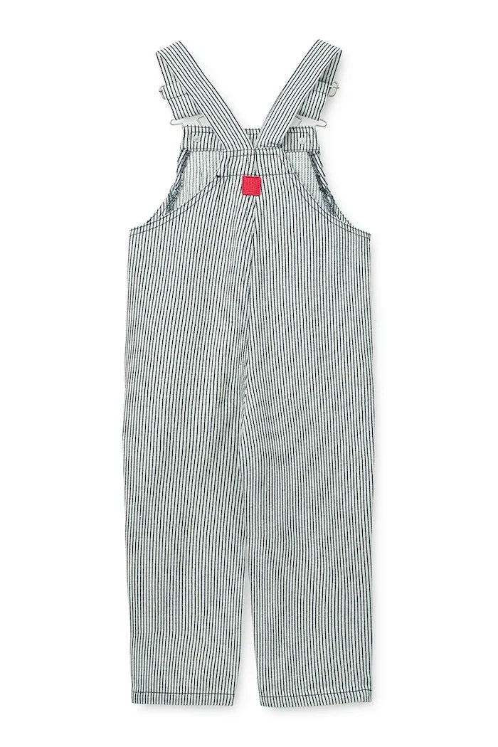 Детски дънки Liewood Delani Stripe Denim Dungarees