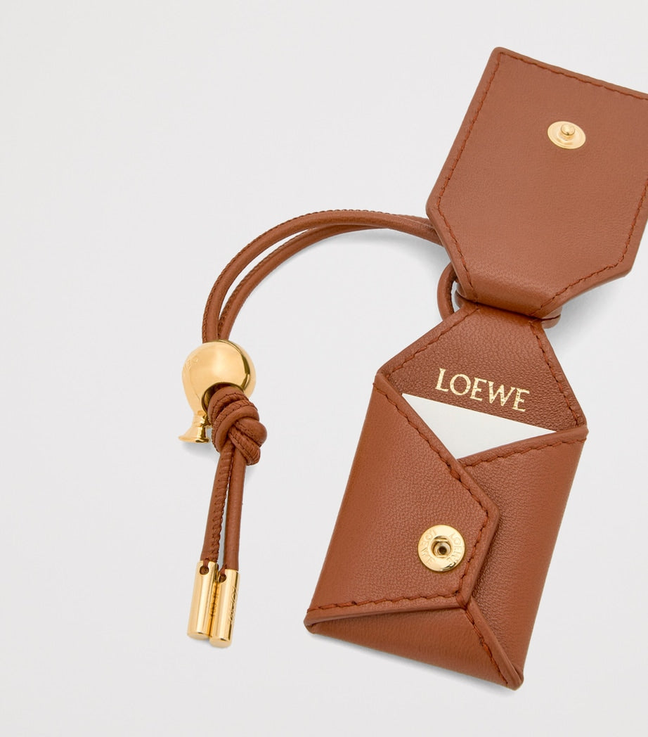 LOEWE Brown Mini Leather Puzzle Top-Handle Bag