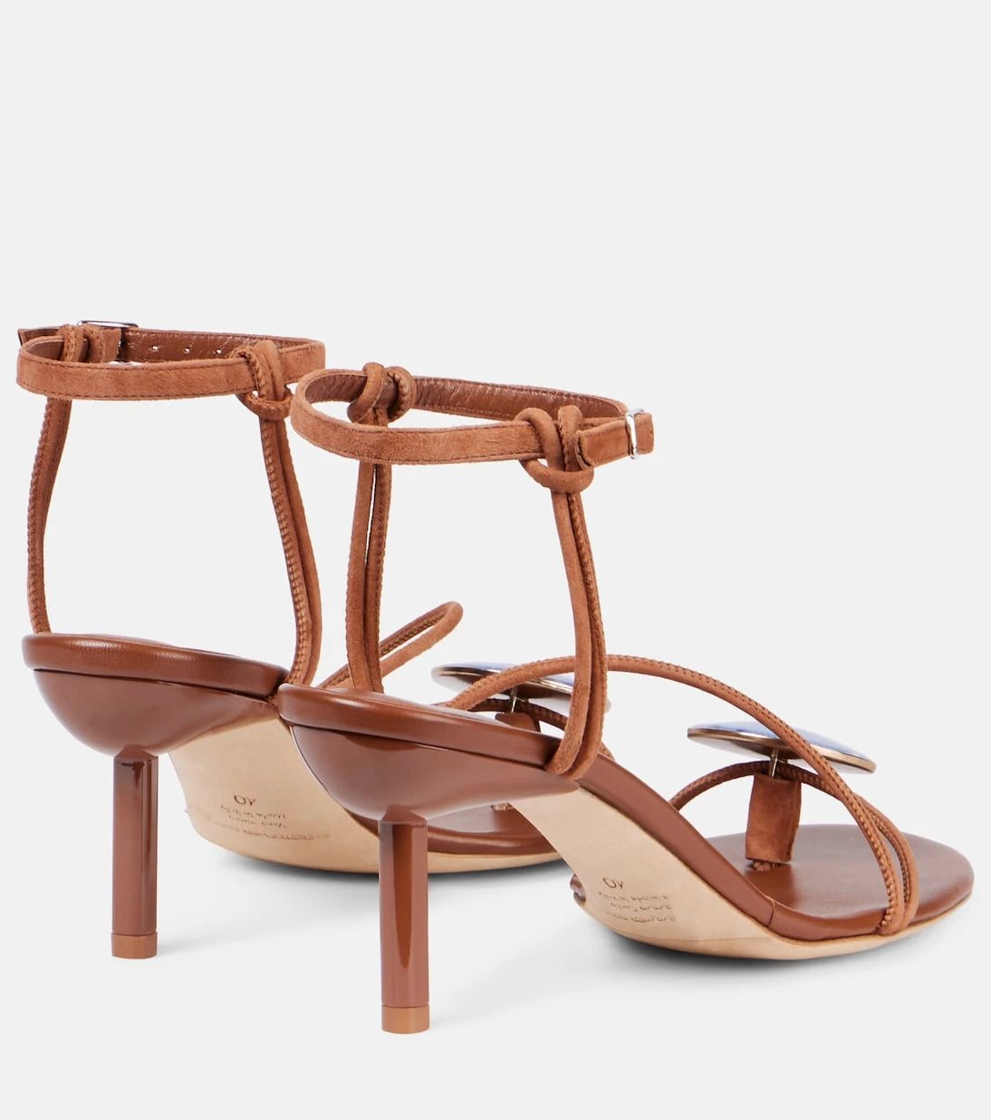 Christopher Esber - Doma 70 embellished leather sandals