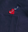 Comme Des Garçons Play Embroidered Double-Heart T-Shirt