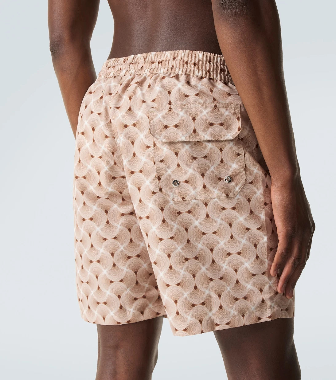 Frescobol Carioca - Santos printed swim trunks