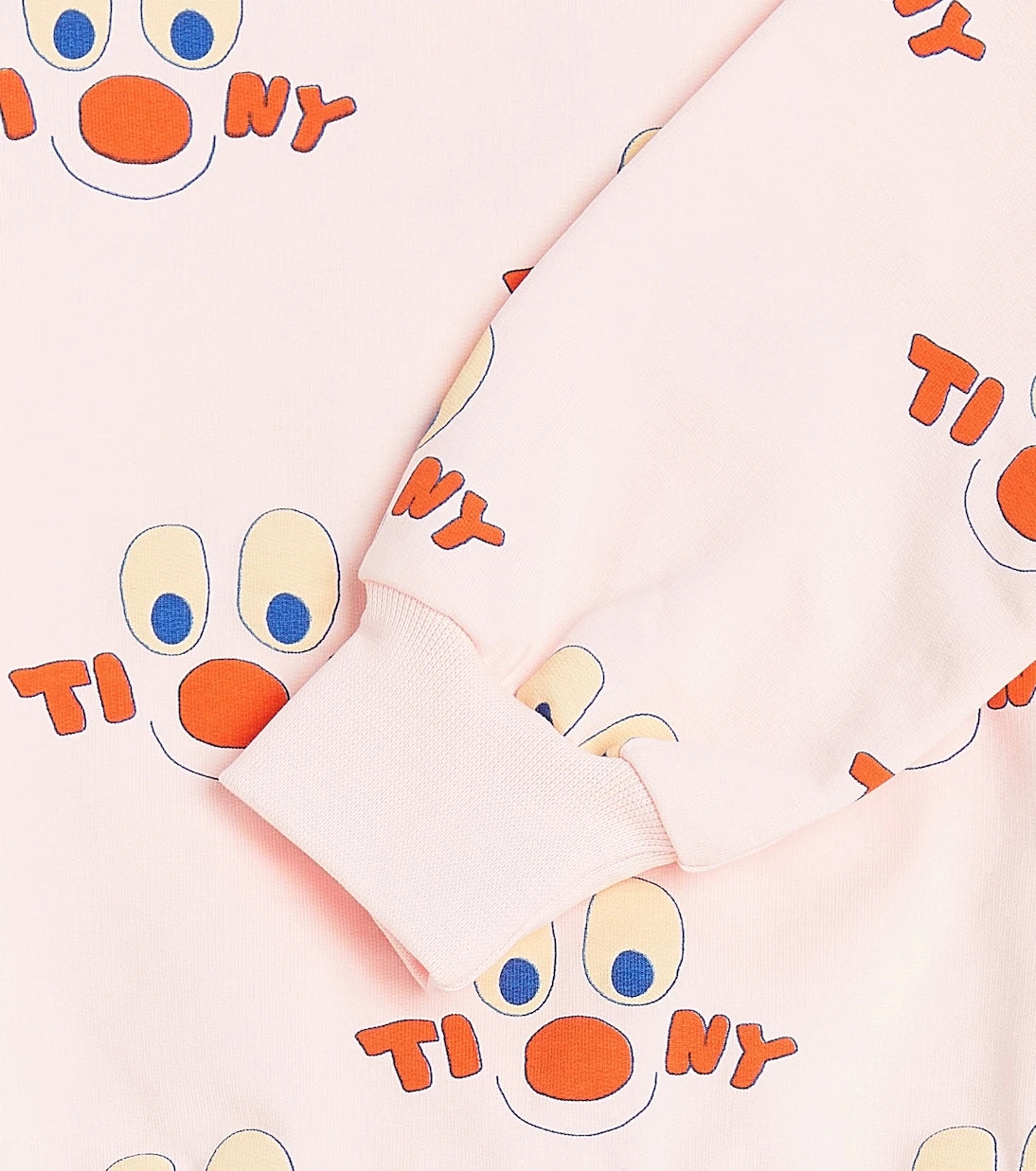 Tinycottons - سويت شيرت قطني تيري بنقشة مهرجين