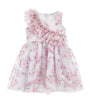 Monnalisa Tulle Flower Dress (2-15 Years)