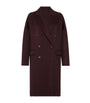 Brunello Cucinelli Red Cashmere Overcoat
