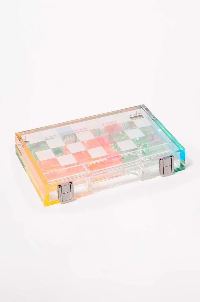 Шах и дама SunnyLife Mini Lucite Aurora