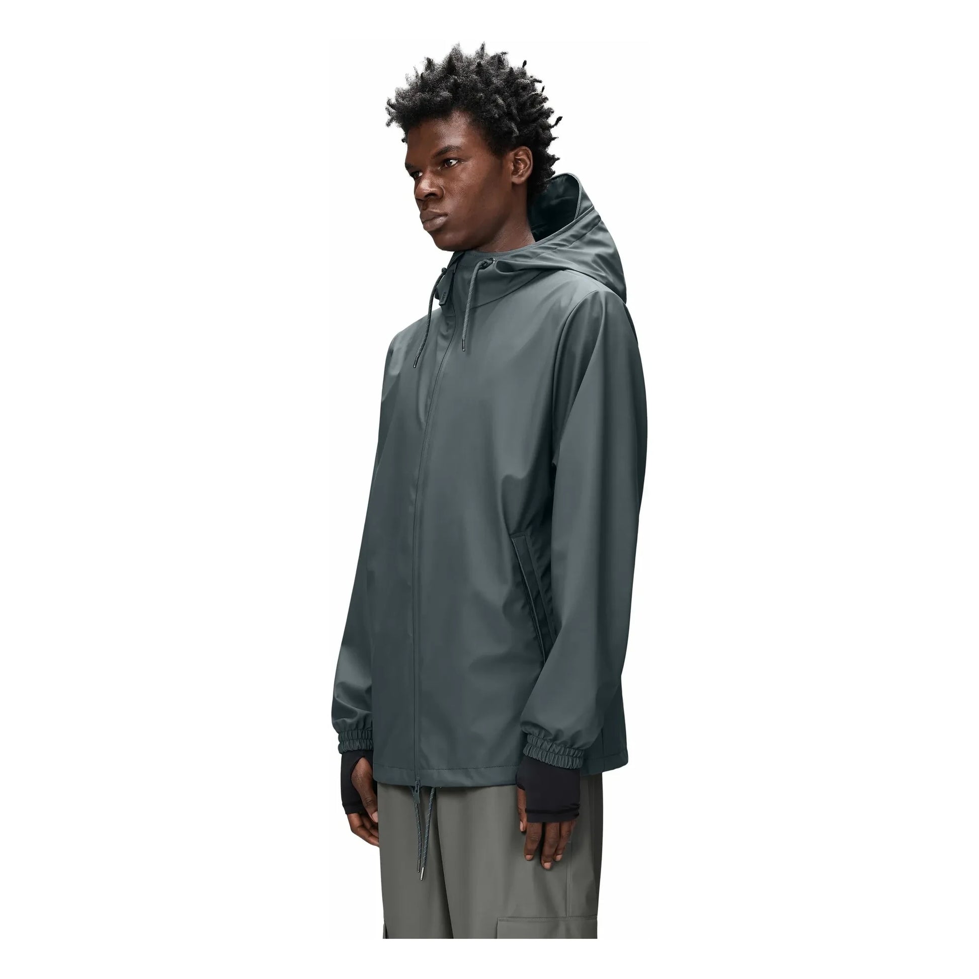 Rains - Storm Breaker W3 waterproof jacket | Lagoon Blue