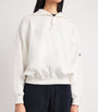 Polo Ralph Lauren White Collared Sweatshirt