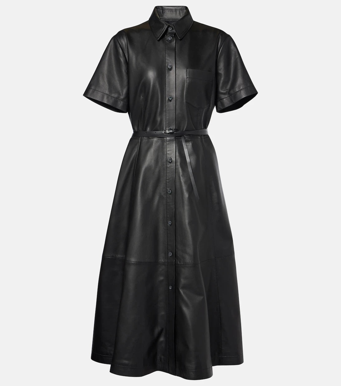 Altuzarra - Kiera leather shirt dress