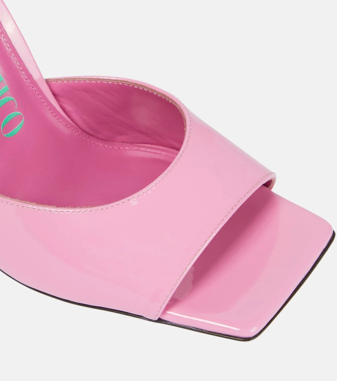 The Attico - Devon patent leather mules