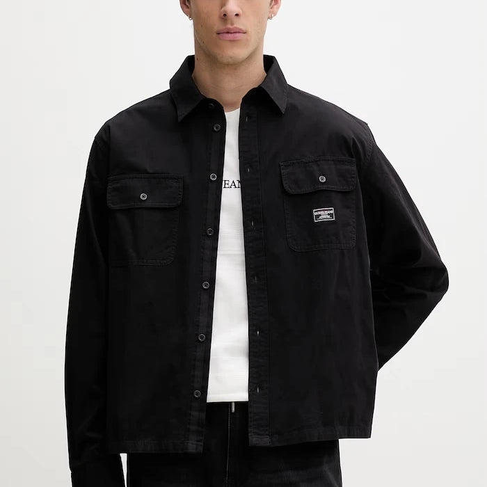 Guess Jeans риза мъжка от памук
