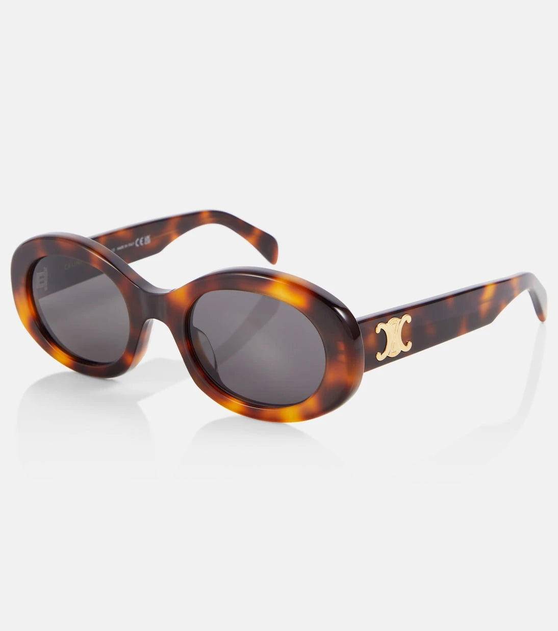 Celine Eyewear - Triomphe 01 oval sunglasses