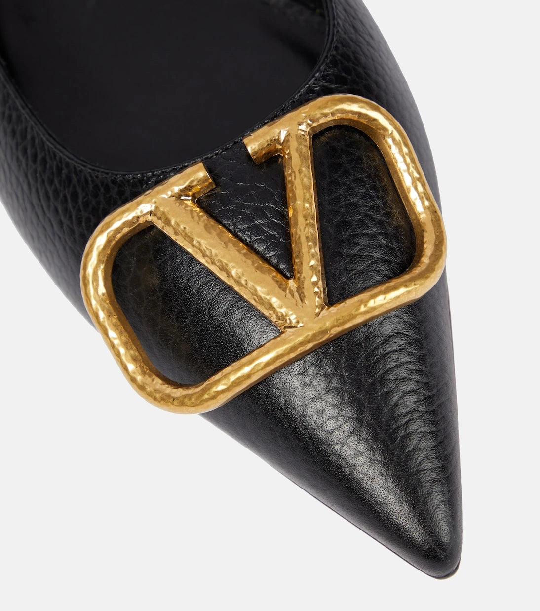 Valentino Garavani - VLogo leather ballet flats