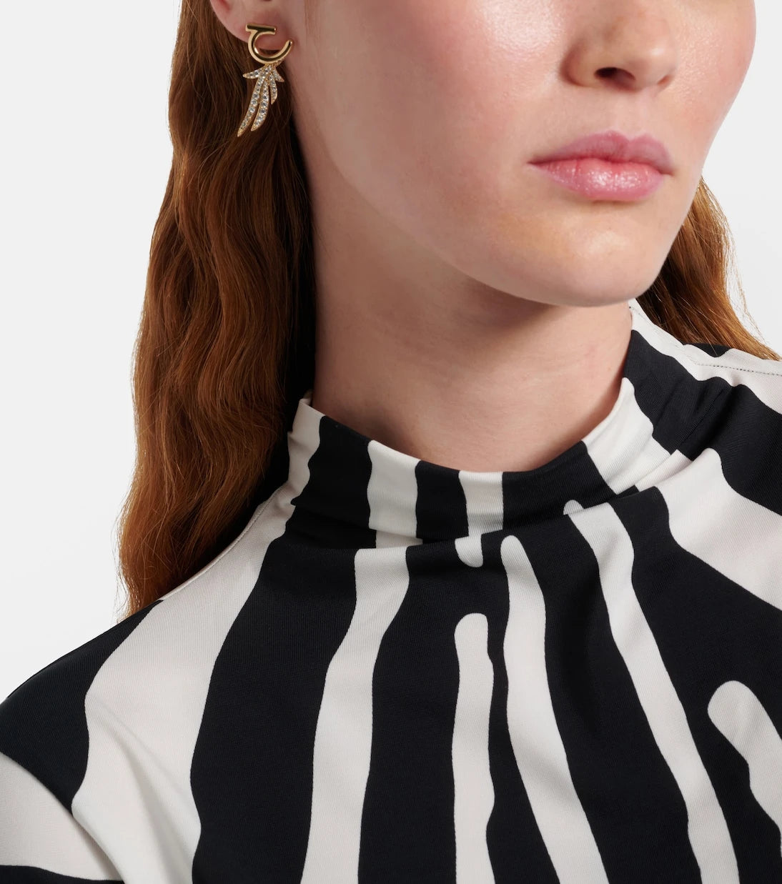 Ferragamo - Crystal-embellished earrings
