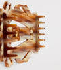 Brown Acetate Shell Clasp Hair Clip