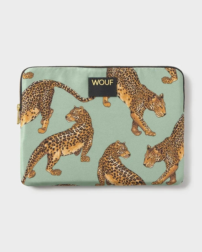 Калъф за ipad WOUF Emerald Leopard 29 x 21 cm