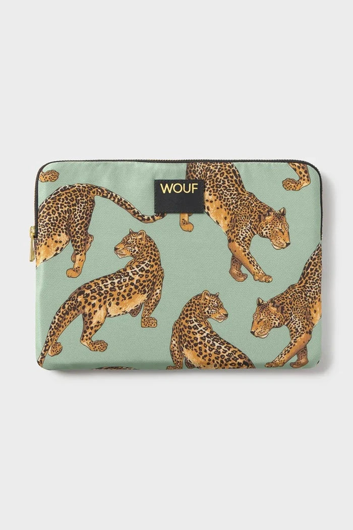 Калъф за ipad WOUF Emerald Leopard 29 x 21 cm