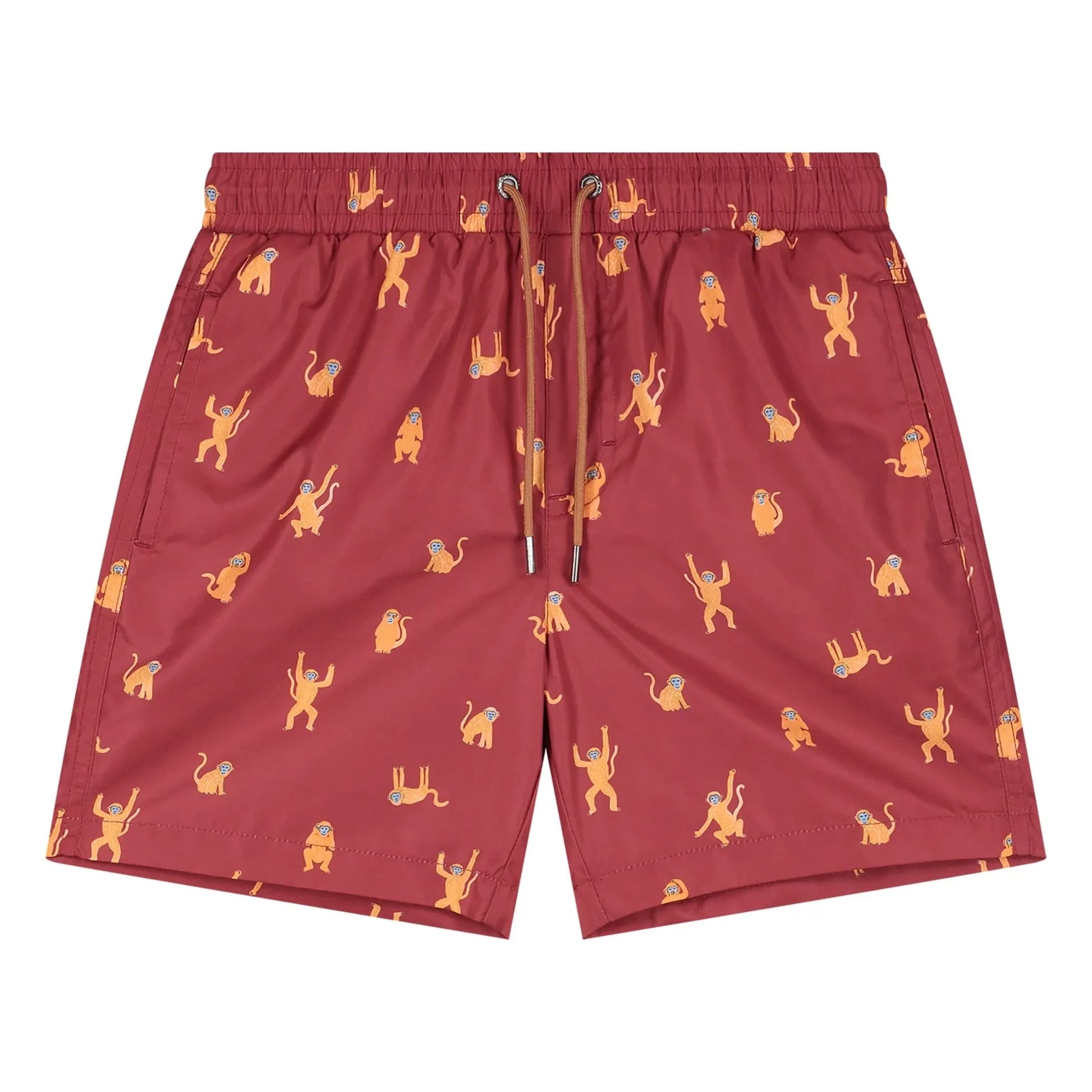 Beachlife - Monkey Bath Short | Burgundy