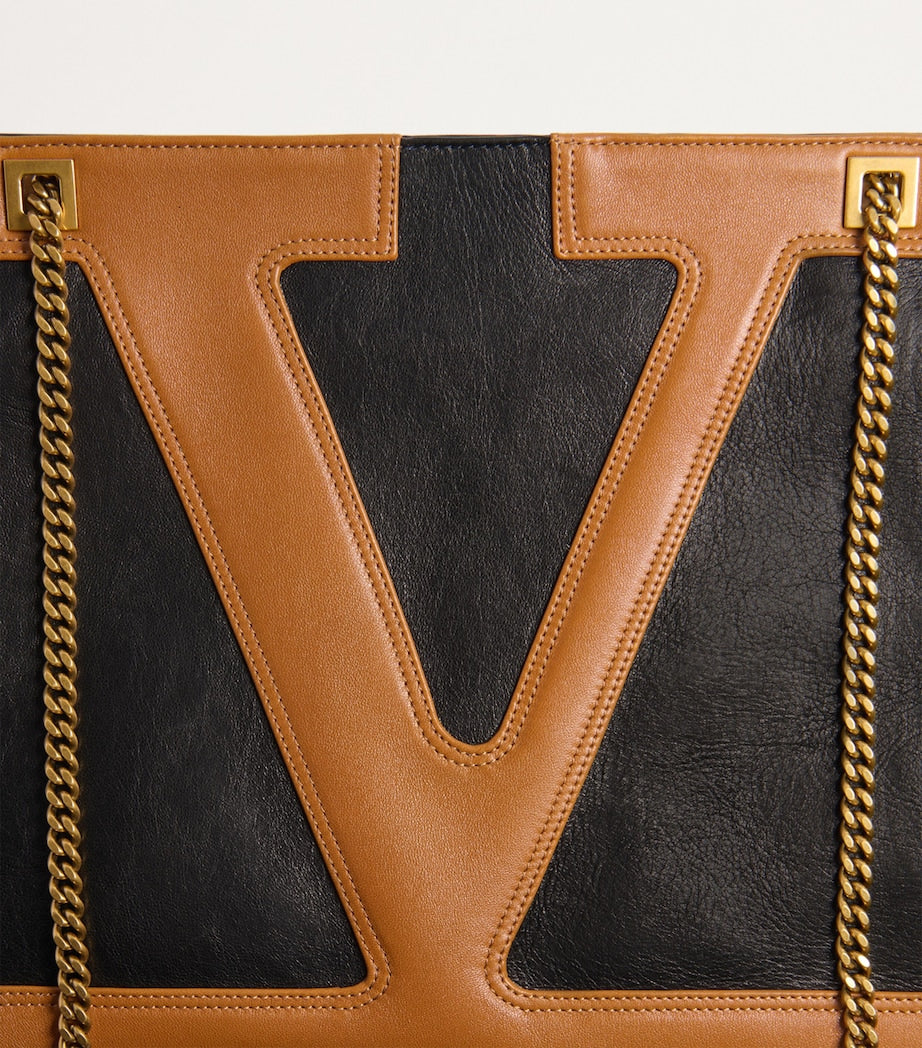 Medium Leather Viva Superstar Tote Bag