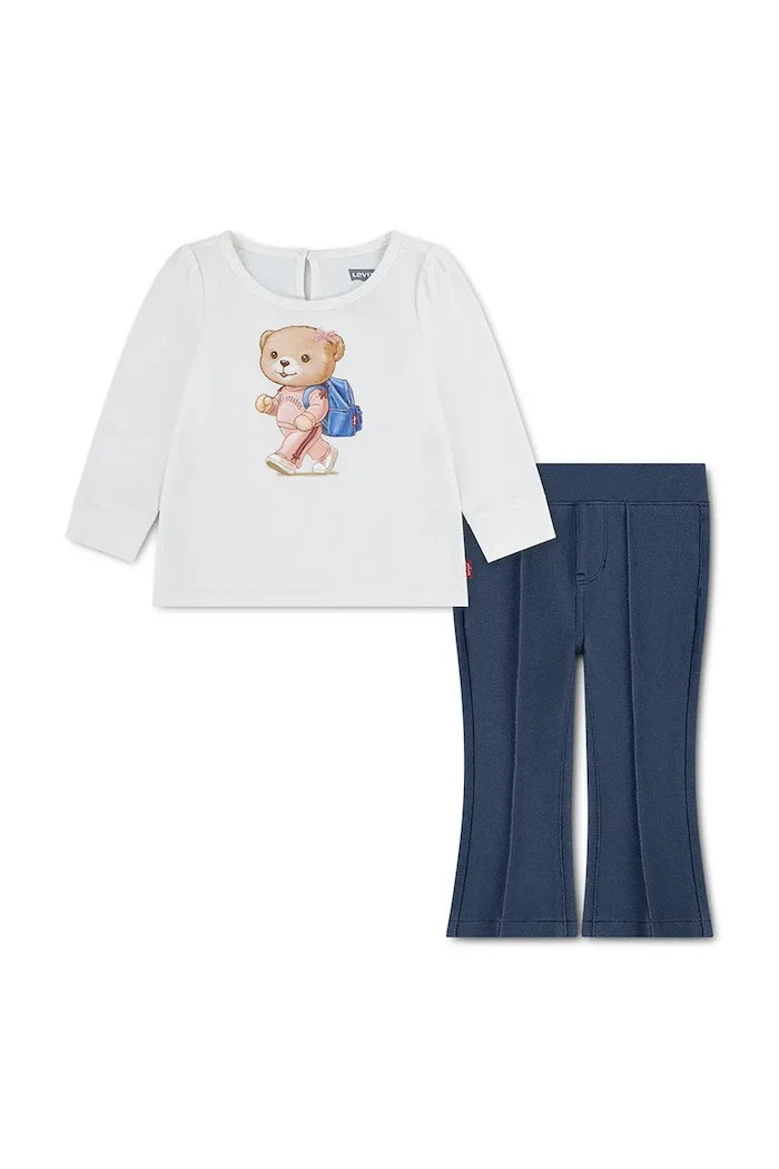 Levi's Çocuklar İçin Günlük Set LIV GFX TOP & KNIT BOTT