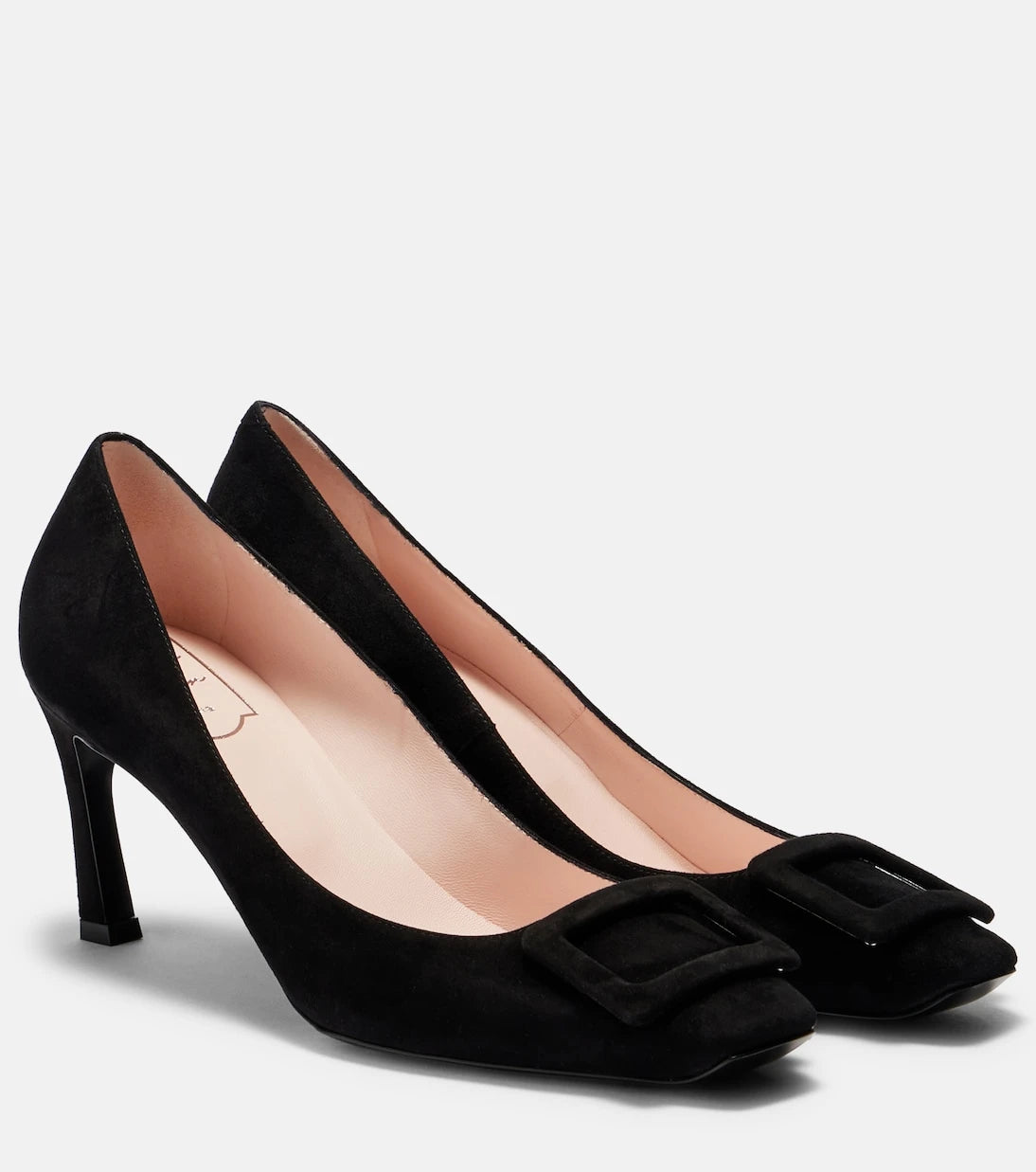 Roger Vivier - Trompette 70 suede pumps
