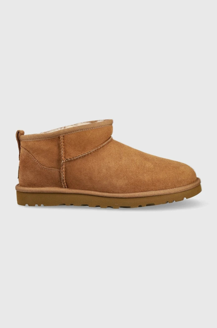 UGG Велурени апрески Classic Ultra Mini