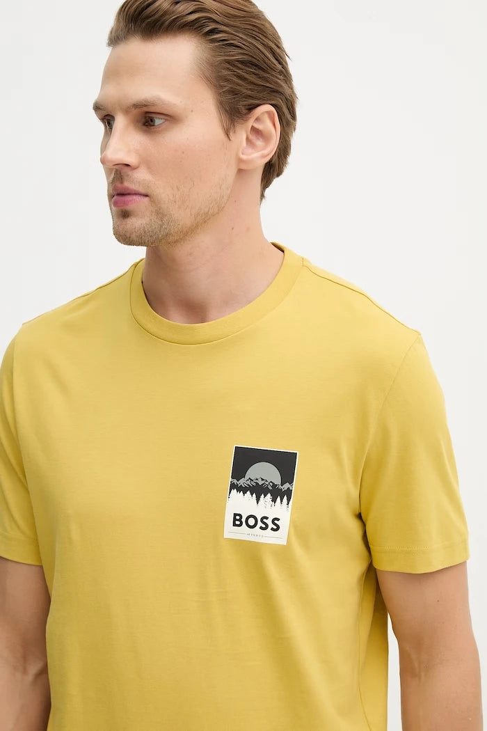 BOSS Orange Te_Plain Pamuklu Tişört