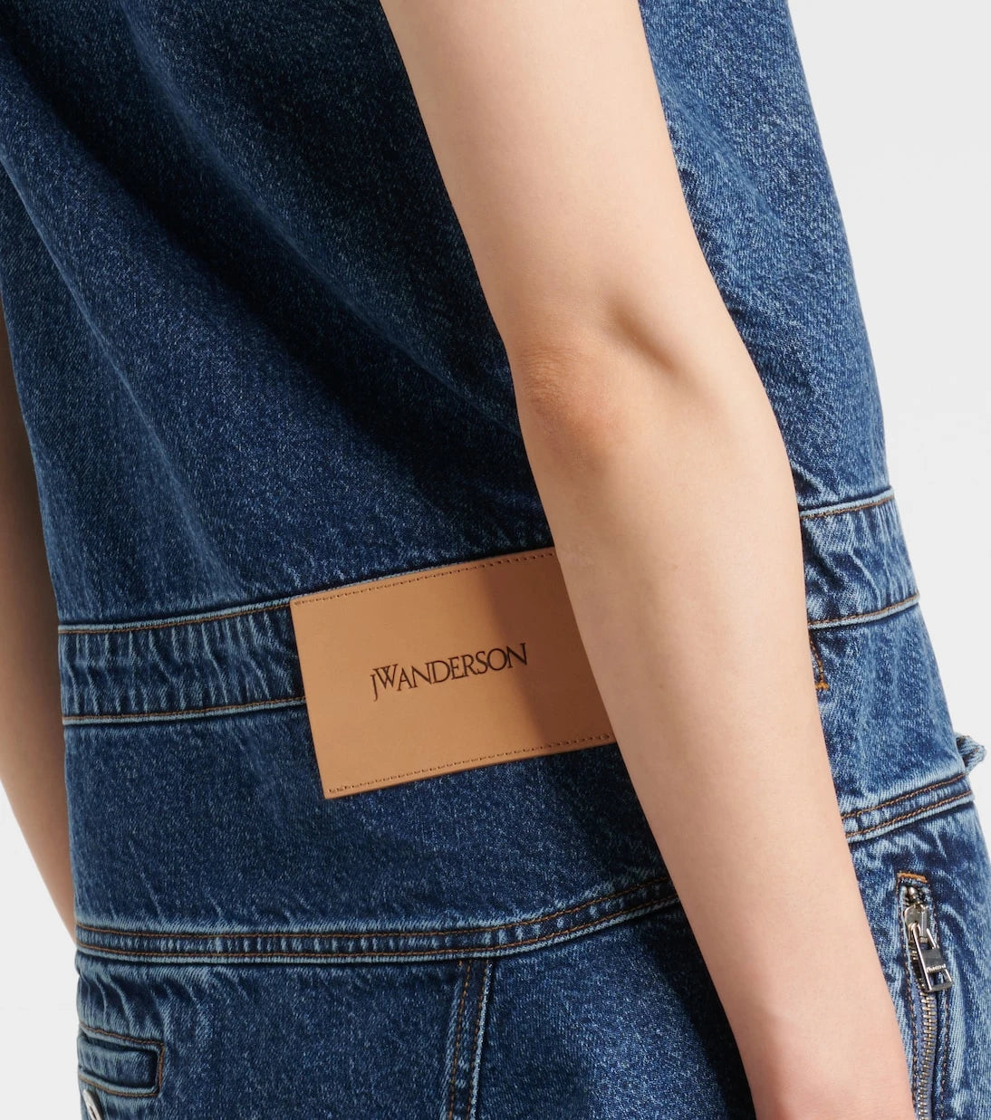 JW Anderson - Denim wrap dress