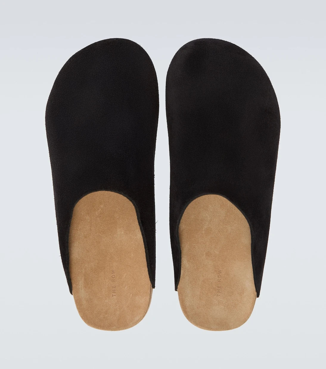 The Row - New Lucca suede slip-on shoes